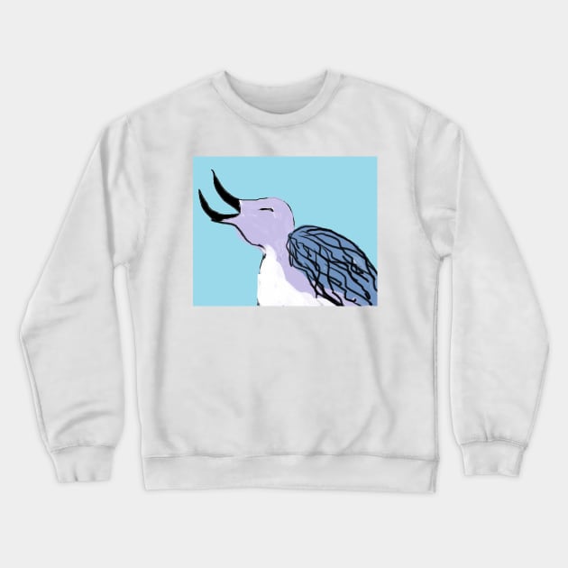 Gavia stellata Crewneck Sweatshirt by shigechan